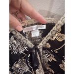 Victoria's Secret  Women's Black Floral Satin Silky Cami Top Lingerie Intimate XL Photo 3