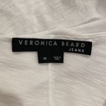 Veronica Beard Raleigh Ruffled Cotton Top White XS Photo 6