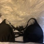 Chic Black Bikini Top with Straps Size M Photo 1