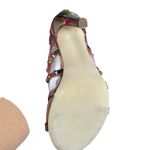 Shoedazzle Strappy Heels Size 5.5 Rose Gold Fairy Princess Party Wedding Guest Photo 6