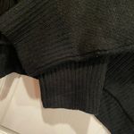 NWT New Directions Size XL Black Leopard Print Mock Neck Tunic Sweater Oversized Photo 4