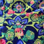 LuLaRoe  Beautiful Green Blue Pink Floral Buttery Leggings One Size EUC #7055 Photo 1