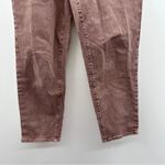 Universal Threads Universal Thread Vintage Straight High Rise Muted Brick Red Jeans Size 0/25a Photo 2