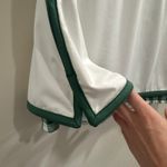 Tuckernuck White Tennis Golf Pickleball Skort Green Gingham Sporty Preppy Large Photo 2