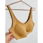 HONEYLOVE Nude Women’s NEW Sportsbra Cloudfuse Bra size 38 B/C NWT Tan Photo 8