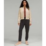 Lululemon Non-Stop Bomber Jacket Trench Size 10 Photo 2