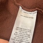 Quince  Women's Brown Organic cotton sweater blazer medium Photo 5