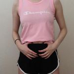 Champion Light Pink Tank Top Photo 0