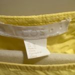 COS  Yellow Textured Cotton Dolman Sleeve Top Women Size 12 Photo 2