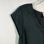 Maeve Anthropologie Ally Gray Modal Cutout Back Cap Sleeve Tunic Top Small S Photo 2