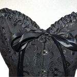 Black corset with lace up front and back. New Size undefined Photo 8