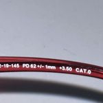 Prive Revaux The Fat Cat LAF Red Readers 52 19 145 PD62 +/ Photo 5