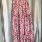 Crystal Doll Tiered floral pink maxi dress  Photo 3