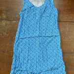 Gap Blue Floral Women's Dress Photo 0