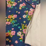 Cherokee & Dickies Scrub Set Top and Pants Floral blue & White XS Photo 1