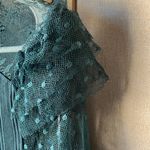 Free People  Deep Teal Knit Top large Photo 6