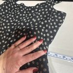 Reformation  Ditzy Micro Floral Black‎ Wide Leg Sleeveless Jumpsuit Size XS Photo 6