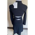 ALC Frank ALC x‎ Barney's New York Black Long Sleeve Stretchy Dress Size S Photo 2