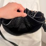 Alexander Wang  Diego Bucket Bag, Black Pebbled Lambskin w/ Rose Gold Studs, VGUC Photo 8