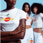 Cherry LA  Baby Tee Photo 2