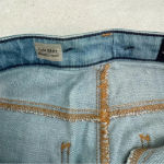 AG Adriano Goldschmied  womens Lula braided light wash denim pencil skirt Photo 6