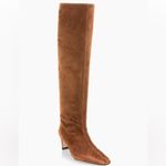 STAUD NWOB Wally Suede Knee-High Boots in Tan Sz 38 / 8 Photo 1