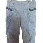 Athleta  Hiking Pants Women’s Size 8 Blue Brown Stitching Casual Outdoor Active Photo 1