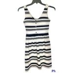 J.Crew Womens Dress Sz XS Striped Sleeveless Preppy Classic Modern Casual Photo 6