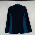 Elie Tahari Women's Bethany One Button Colorblock Notched Lapel Blazer Size 4 Photo 2