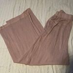 Women Size Medium Sweater Pants Pink Photo 2
