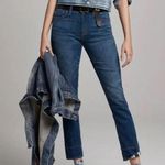Pilcro and the Letterpress Anthropologie Slim Boyfriend Jeans Tie Dye Cuffed 26 Photo 2
