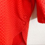 Philosophy Bright Coral Dolman Cropped Sleeve Top Size XS Photo 3