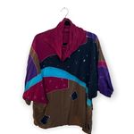 Shekina Forms in Silk Hand Painted Vintage Silk Top SZ OS Photo 0