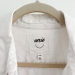 Aerie  White Anytime Fave Button Down Shirt Medium Photo 4