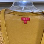 Elle  Mustard Yellow Women's Cardigan Size Small Photo 4