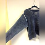 Lululemon  Hazy Day Sweater Shadow Almost Blue Cashmere Cashlu Cropped Size M Photo 6