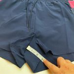 Crown & Ivy ‎ Crown Lounge Shorts Womens Size Medium Blue Pink Lined Athletic NEW Photo 6