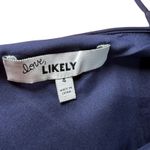 Love, LIkely Navy Blue Sleeveless Layered Ruffle Evening Gown Size 4 Photo 3