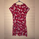 Torrid  Red Floral  Casual Dress Photo 1