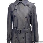 Banana Republic  Trench Coat Italian Fabric Size Large Photo 2