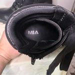 MIA  Annamarie Black Lace Up Ankle Boots Photo 8