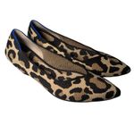 Rothy's Rothy’s The Point II Desert Cat Leopard Print Women's comfortable Flats size 8.5 Photo 7