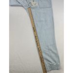 Loft  light blue jogger pants with elastic waistband and drawstring Size MT Photo 11