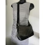 Coach  Black Beige Fabric Cross Body Bag Photo 4