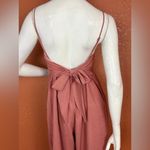 Jun & Ivy Elegant Pink Jumpsuit Size LARGE. E38 Photo 12