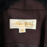 Brooks Brothers Womens Vintage Blazer Double Breasted Wool Purple 8 Photo 3