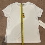 Orange Kiss  White Crewneck Short Sleeve Tee Photo 6