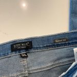 Judy Blue  Skinny Jeans Distressed With Multicolored Patches Size 1XL‎ Photo 3