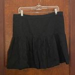 J.Crew NWT  Black Matelasse Drop Waist Skirt Photo 2