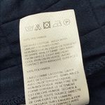 Whistles Navy Blue Quilted Short Sleeve Shift Dress Size 12 Photo 4